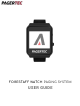 pagertec FORESTAFF WATCH PAGING SYSTEM User Manual