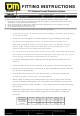 TJM T13 Fitting Instructions Manual
