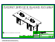 DIVERSIFIED WOODCRAFTS STUDENT SERVICE ISLAND-DOUBLE C2630KF Series Assembly Instructions Manual