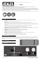 Sealey VS550 Instructions