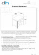 DH Hudson BR-6 NS Espresso Manual To Assembly