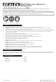 Sealey HP01 Instructions