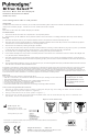 Pulmodyne BiTrac Select 313-9001W Manual
