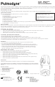 Pulmodyne GO-PAP 313-4600 Manual