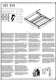 Oeseder Möbelindustrie Wiemann 991 919 Assembly Instructions Manual