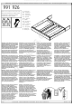 Oeseder Möbelindustrie Wiemann Lisbon 991 926 Assembly Instructions Manual