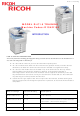 Ricoh D106 Manual