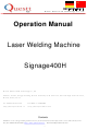 Questt Signage400H Operation Manual