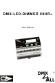 DMX4ALL DMX-LED-DIMMER X9HR+ User Manual