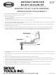 Sioux Tools 872 Instructions