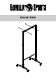 gorilla sports 100920 Manual