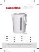 Caterlite L077 Instruction Manual
