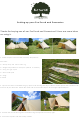 Bell Tent Pro Porch and Connector Setting Up