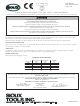 Sioux Tools 1292 Instructions Manual