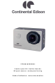 CONTINENTAL EDISON CECAM4K0818B4 Instruction Booklet