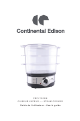CONTINENTAL EDISON 12818B0 User Manual