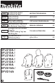 Makita DFJ212A Instruction Manual