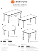 Bretford QUATTRO Computer Table Assembly Instructions