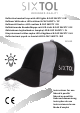 SIXTOL SX5040 Instructions For Use Manual