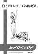 Sportop E160 Owner's Operating Manual
