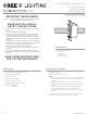 CREE LIGHTING CONNECTED MAX CMACC-SWD-12-WH Installation Instructions Manual