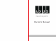Axus AXP15 Owner's Manual