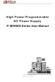 ITech IT-M3900D Series User Manual