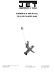 Jet FLJ-45 Owner's Manual