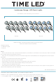 TIME LED 781463 Installation And Operating Instructions