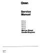 Onan MDJF Service Manual