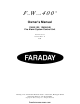 Faraday FireWatch 400 Owner's Manual