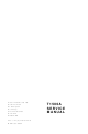 Polar Instruments T1500A Service Manual