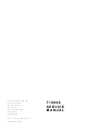 Polar Instruments T1000A Service Manual