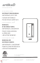 Artika Pulsar DIM-PULW Instruction Manual