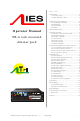 IES PR-6 Operator's Manual