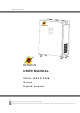 PSC Solar OGM Series User Manual