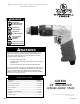 Cornwell Tools CAT250 Operating Instructions