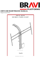 Bravi Platforms SOLO GYPS User And Maintenance Manual