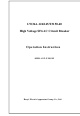 Huayi LW36A-126 Operation Instruction Manual