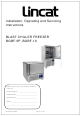 Lincat BGBF-5P Installation, Operating And Servicing Instruction