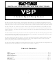 heat-timer VSP Installation & Operating Instructions Manual