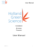 Holland Green Science 10308001 User Manual