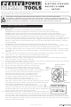 Sealey AK7063 Instructions