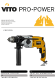 VITO PRO-POWER VIBE1050A Instruction Manual