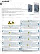Siemens 3VA25-JP Series Operating Instructions Manual