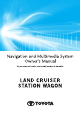 Toyota LAND CRUISER STATION WAGON 2021 Owner's Manual