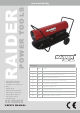 Raider RD-DSH50 User Manual