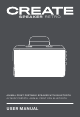 Create SPEAKER RETRO User Manual