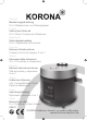 Korona 58011 Instruction Manual