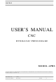 BAYKAL APHS Series User Manual
